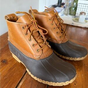 L.L. Bean Brown and Black Winter Boots